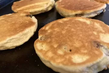 Freshly made Welsh Cakes Paddlers Rest Cafe