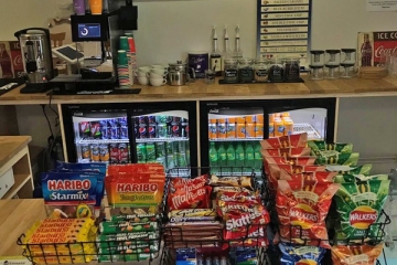 Paddlers Rest Cafe Well Stocked with Drinks and Snacks